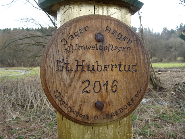 Hubertus-Bildstock am Steinbachweg