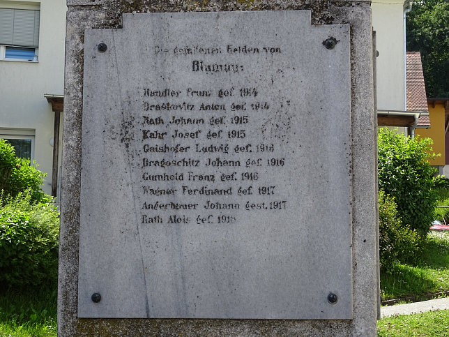 Bad Blumau, Kriegerdenkmal