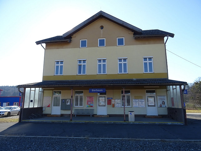 Bierbaum an der Safen, Bahnhof