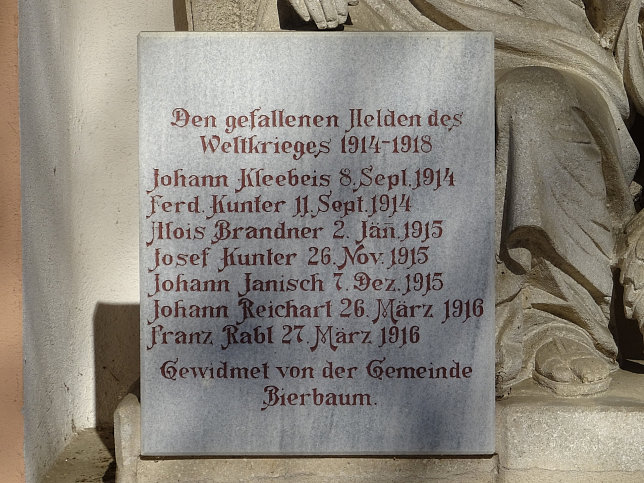 Bierbaum, Kriegerdenkmal