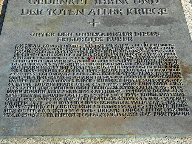 Frstenfeld, Soldatenfriedhof