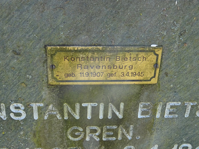 Frstenfeld, Soldatenfriedhof