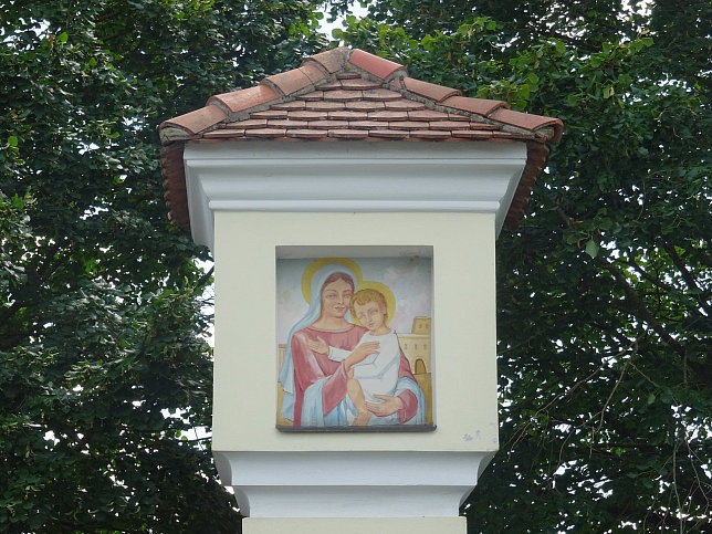 Gillersdorf, Bildstock und Kriegerdenkmal