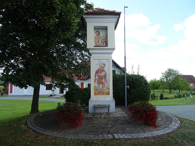 Gillersdorf, Bildstock und Kriegerdenkmal