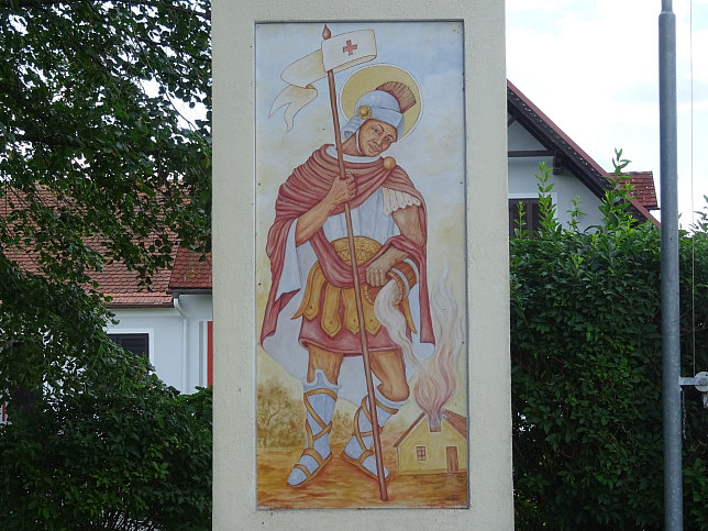 Gillersdorf, Bildstock und Kriegerdenkmal
