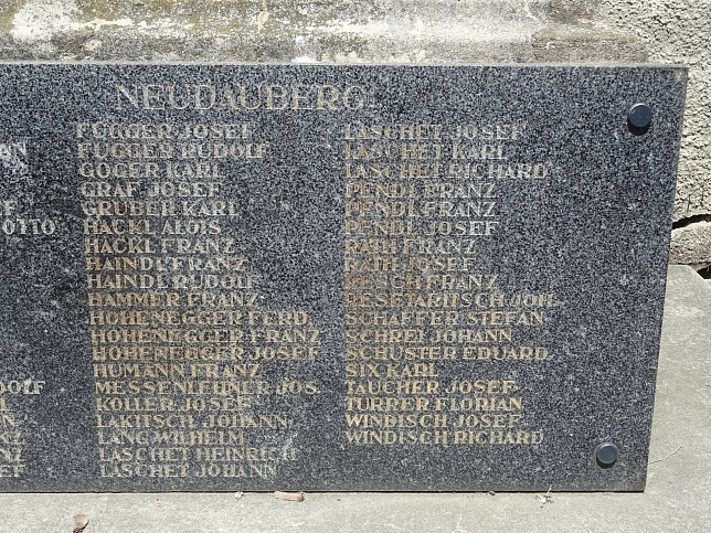 Neudau, Kriegerdenkmal