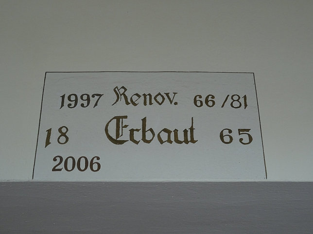 Oberlimbach, Kapelle mit Kriegerdenkmal
