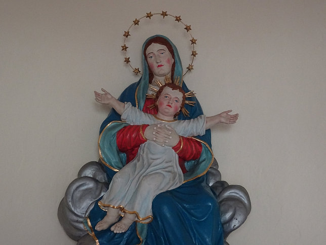 Oberlimbach, Kapelle mit Kriegerdenkmal