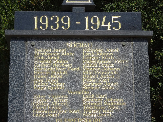Schau, Kriegerdenkmal