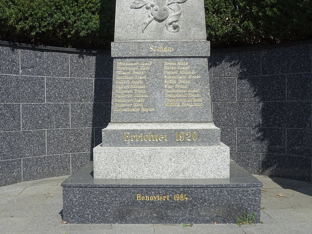 Schau, Kriegerdenkmal
