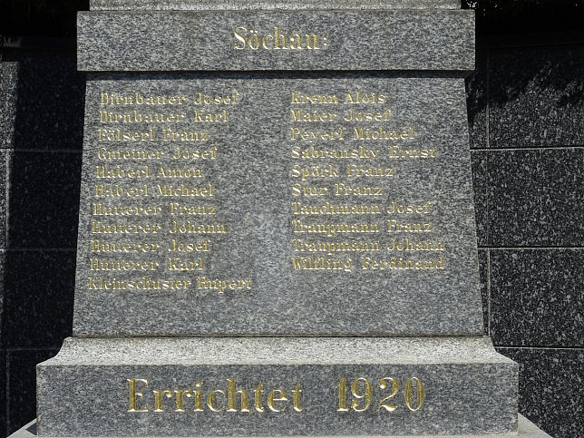 Schau, Kriegerdenkmal