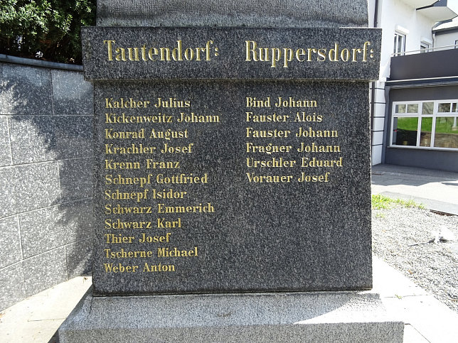 Schau, Kriegerdenkmal