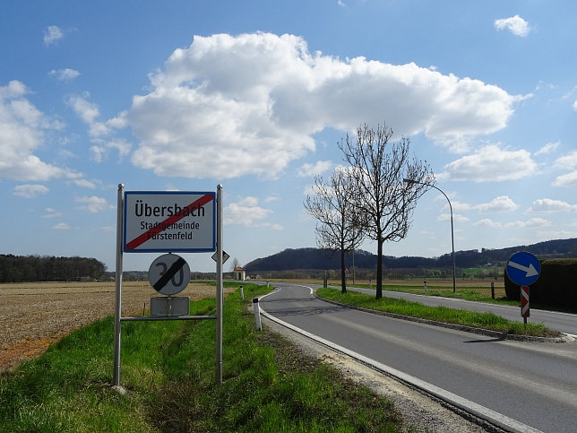 bersbach, Ortstafel-Ende