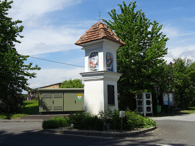 Unterlimbach, Bildstock mit Kriegerdenkmal