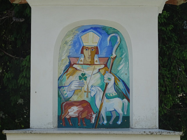 Unterlimbach, Bildstock mit Kriegerdenkmal