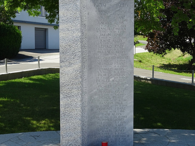 Unterrohr, Kriegerdenkmal