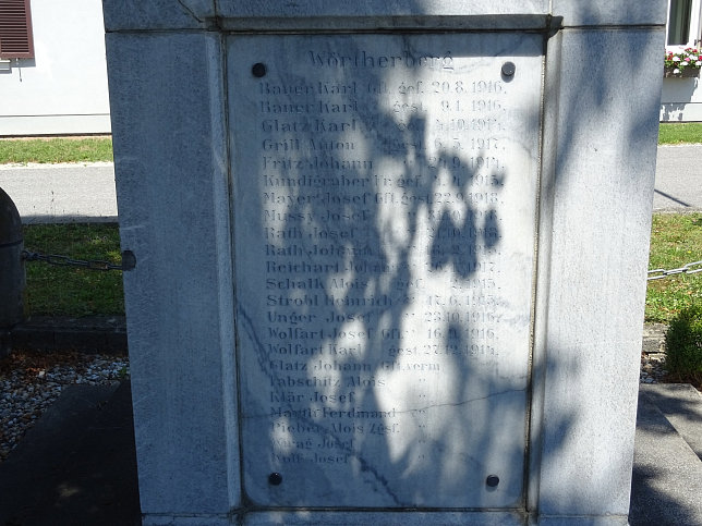 W�rth an der Lafnitz, Kriegerdenkmal