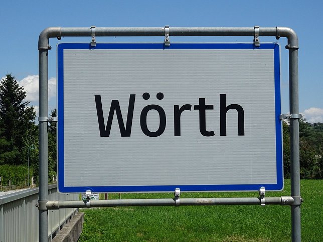 Wrth an der Lafnitz, Ortstafel