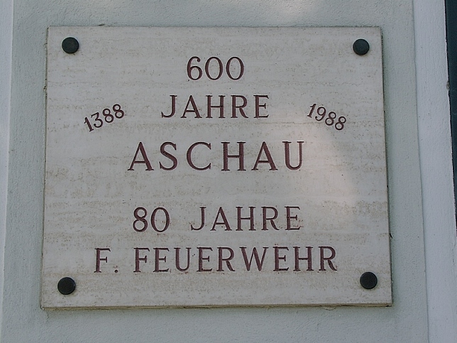 Aschau, Feuerwehr