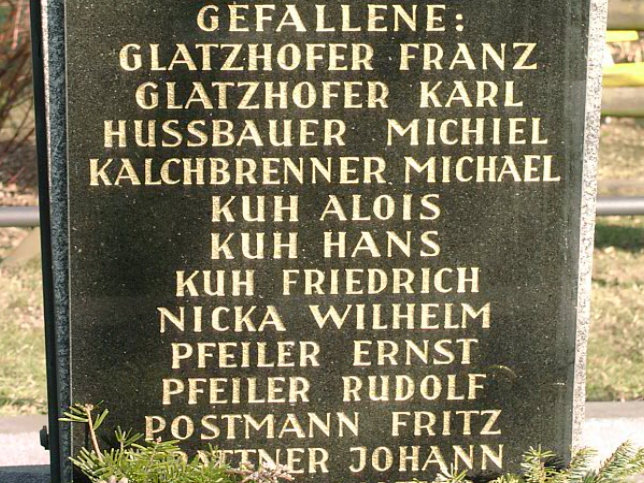 Drumling, Kriegerdenkmal