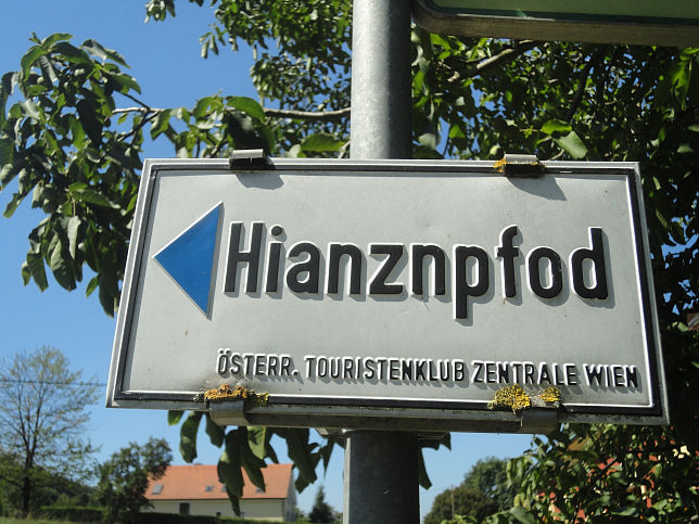 Glasing, Hianznpfad