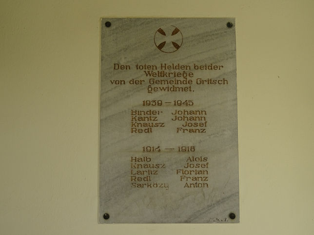 Gritsch, Glockenturm