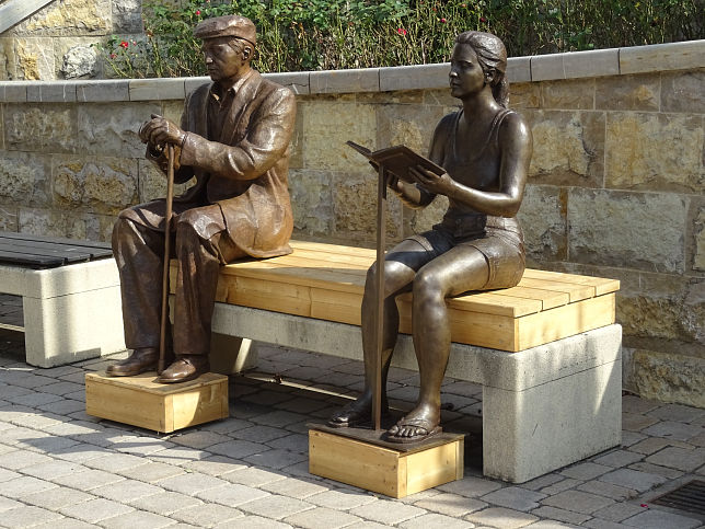 Gssing, Bronzeskulpturen