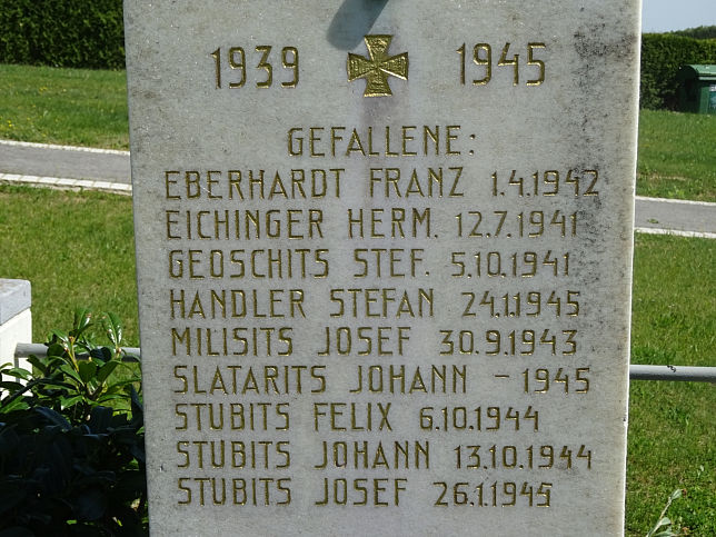 Harmisch, Amerikanerkreuz