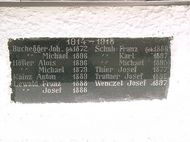 Hochart, Kriegerdenkmal