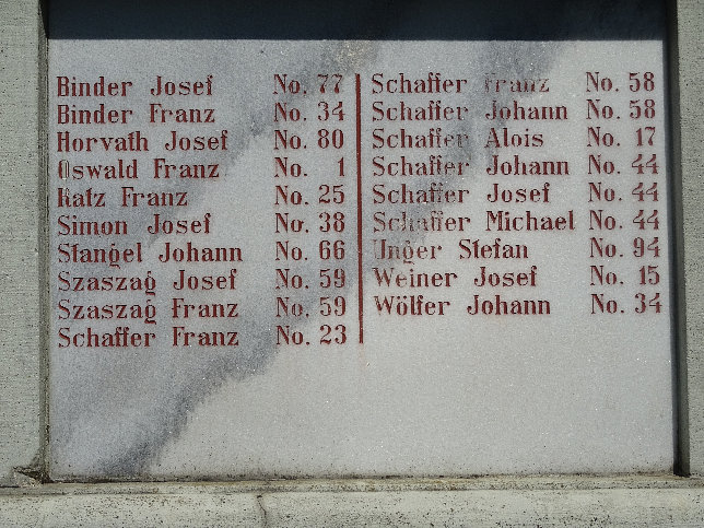 Kirchfidisch, Kriegerdenkmal