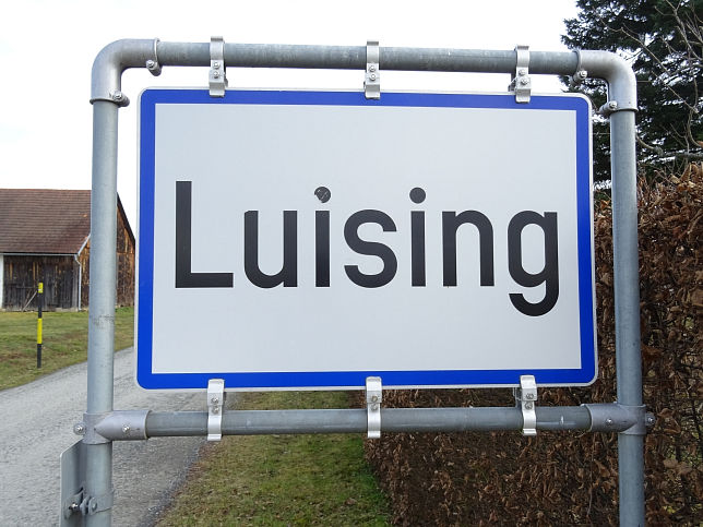 Luising, Ortstafel