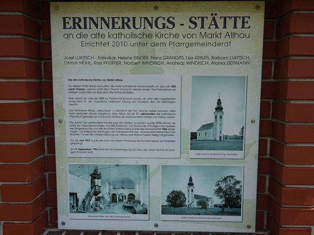 Markt Allhau, Erinnerungs-Sttte