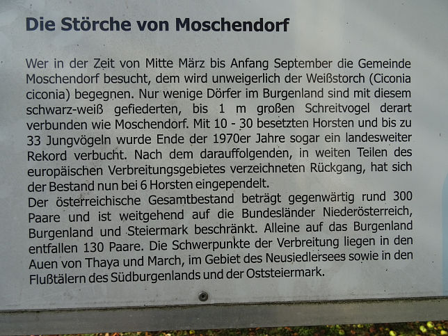 Moschendorf, Strche