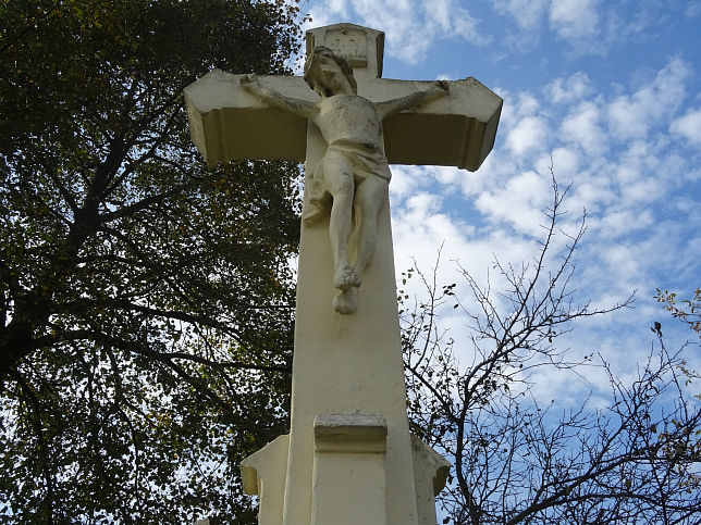 Moschendorf, Steinernes Kreuz