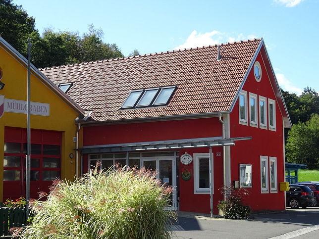 Mhlgraben, Feuerwehrhaus und Gemeindeamt
