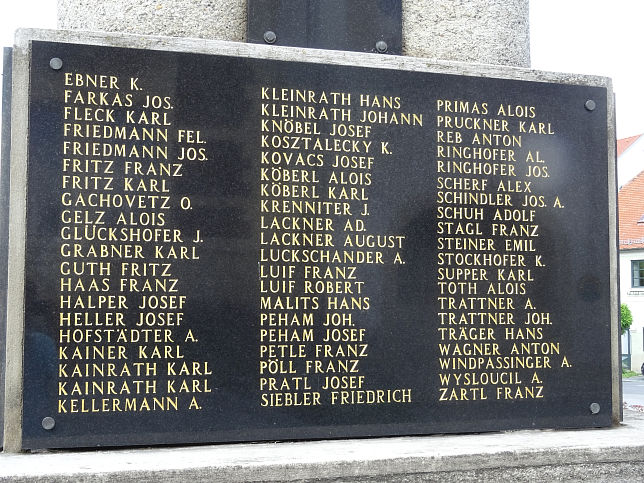 Pinkafeld, Kriegerdenkmal