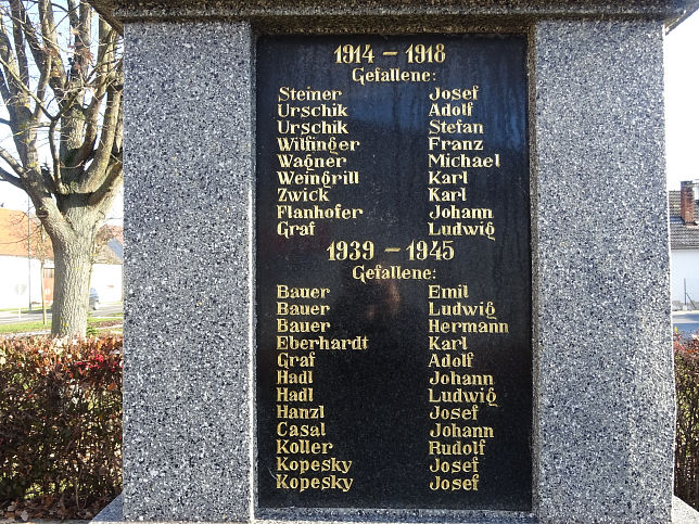 Rauchwart, Kriegerdenkmal