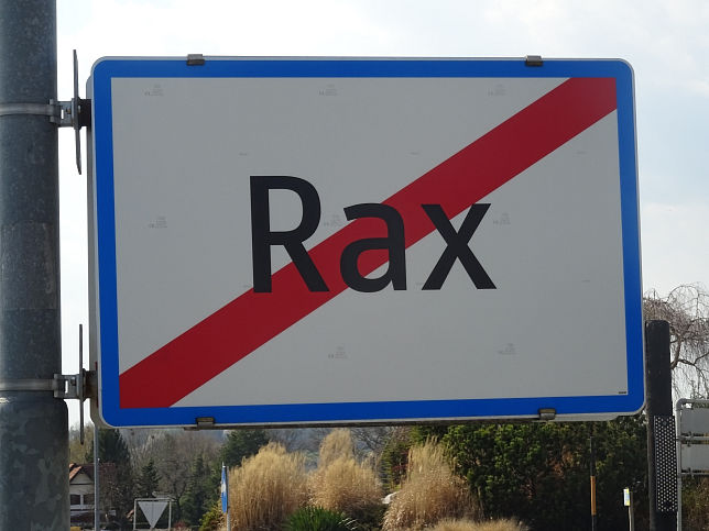Rax, Ortstafel