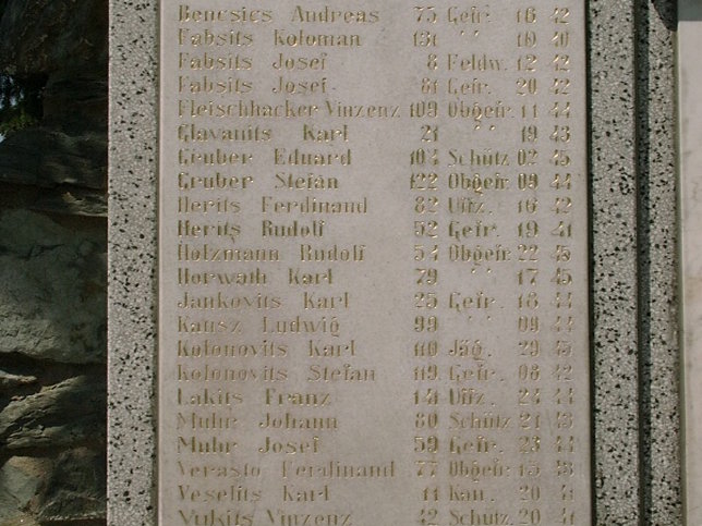 Schandorf, Kriegerdenkmal