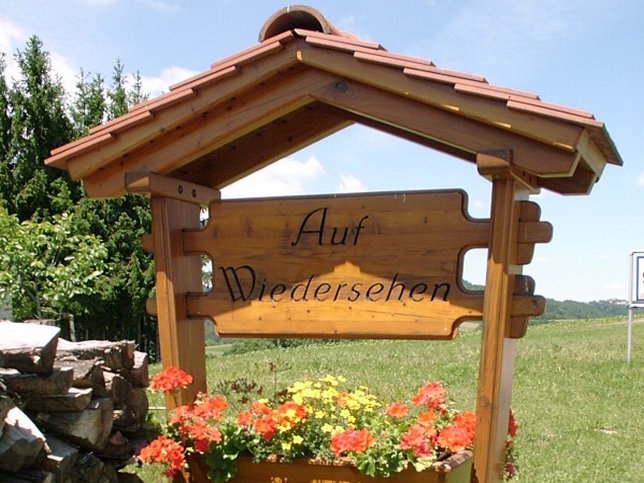 Schnherrn, Auf Wiedersehen