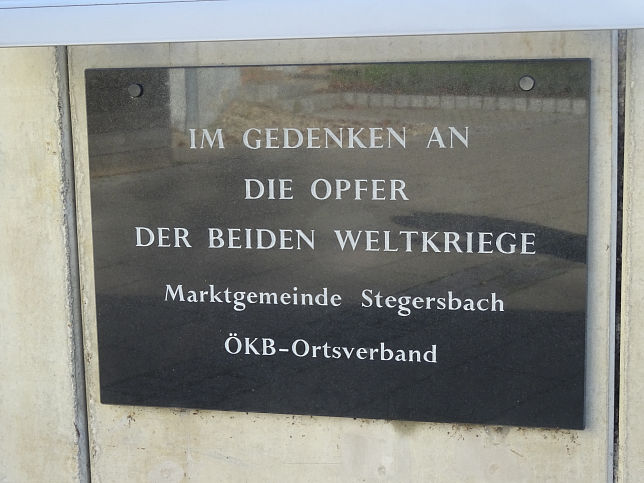 Stegersbach, Kriegerdenkmal