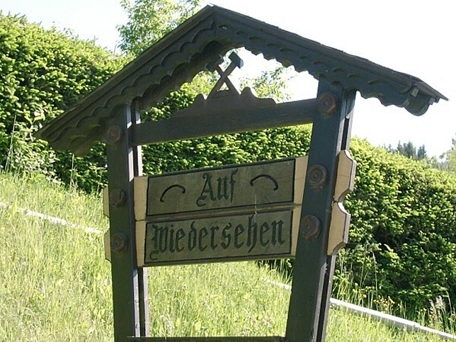 Tauchen, Auf Wiedersehen