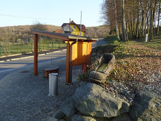 Tschanigraben, Dorflatz