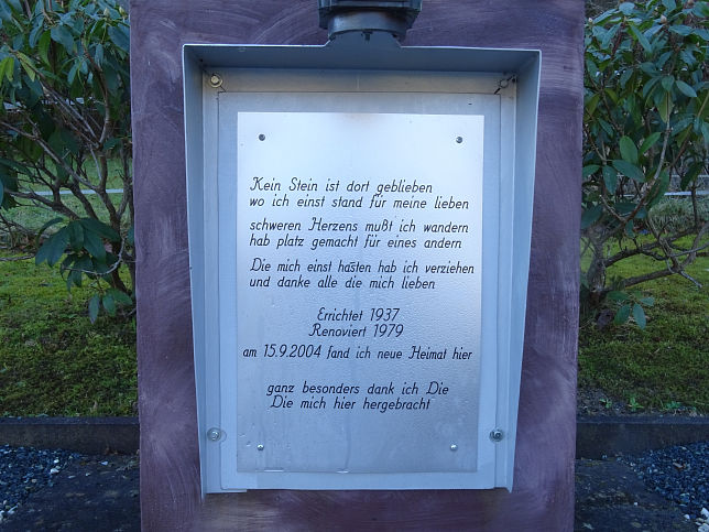 Wallendorf, Altes Dorfkreuz