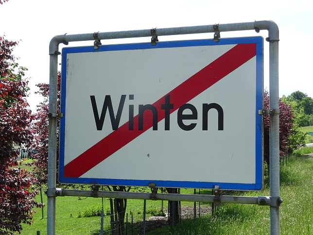 Winten, Ortstafel