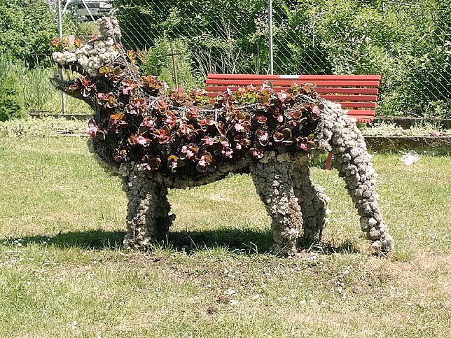 Wolfau, Blumenfigur