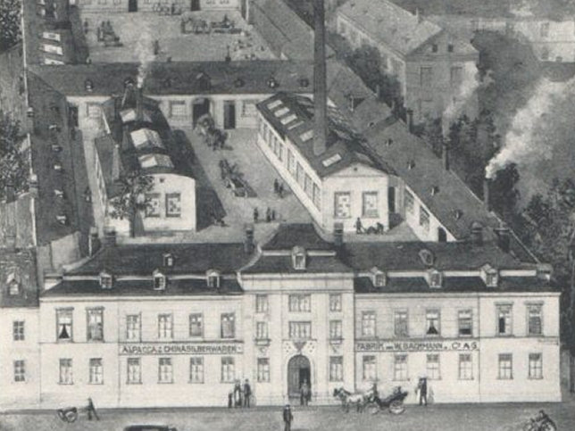 Fabriksanlage von Wenzel Bachmann