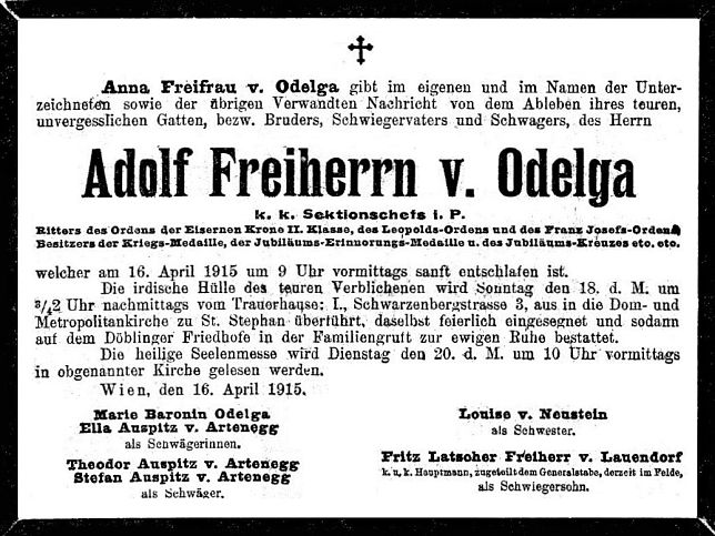 Adolf Freiherr von Odelga