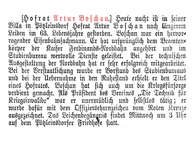 Arthur Heinrich Ritter von Boschan