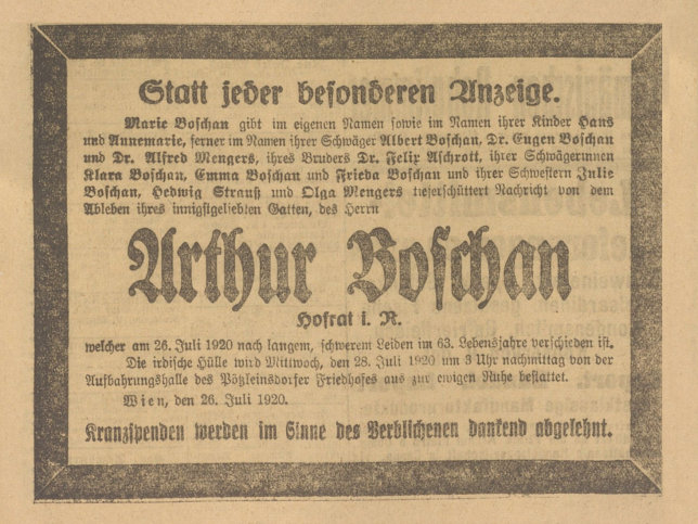 Arthur Heinrich Ritter von Boschan